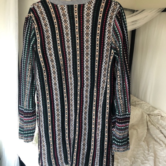 Long Patterned Cardigan - Picture 2 of 2